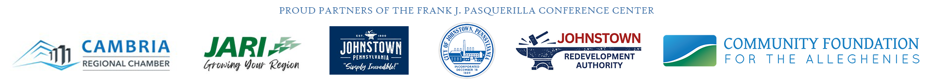 Frank J. Pasquerilla Conference Center footer emblem